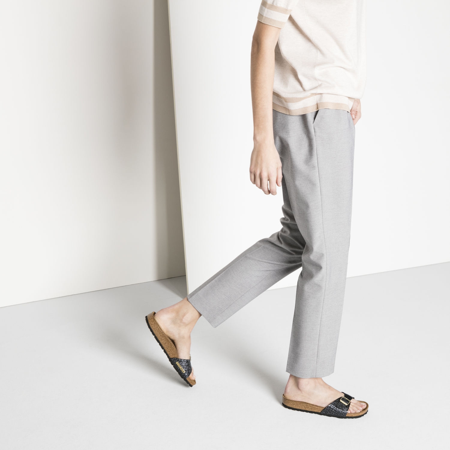 Ladies Madrid Magic Snake Sandals (More Colours Available)