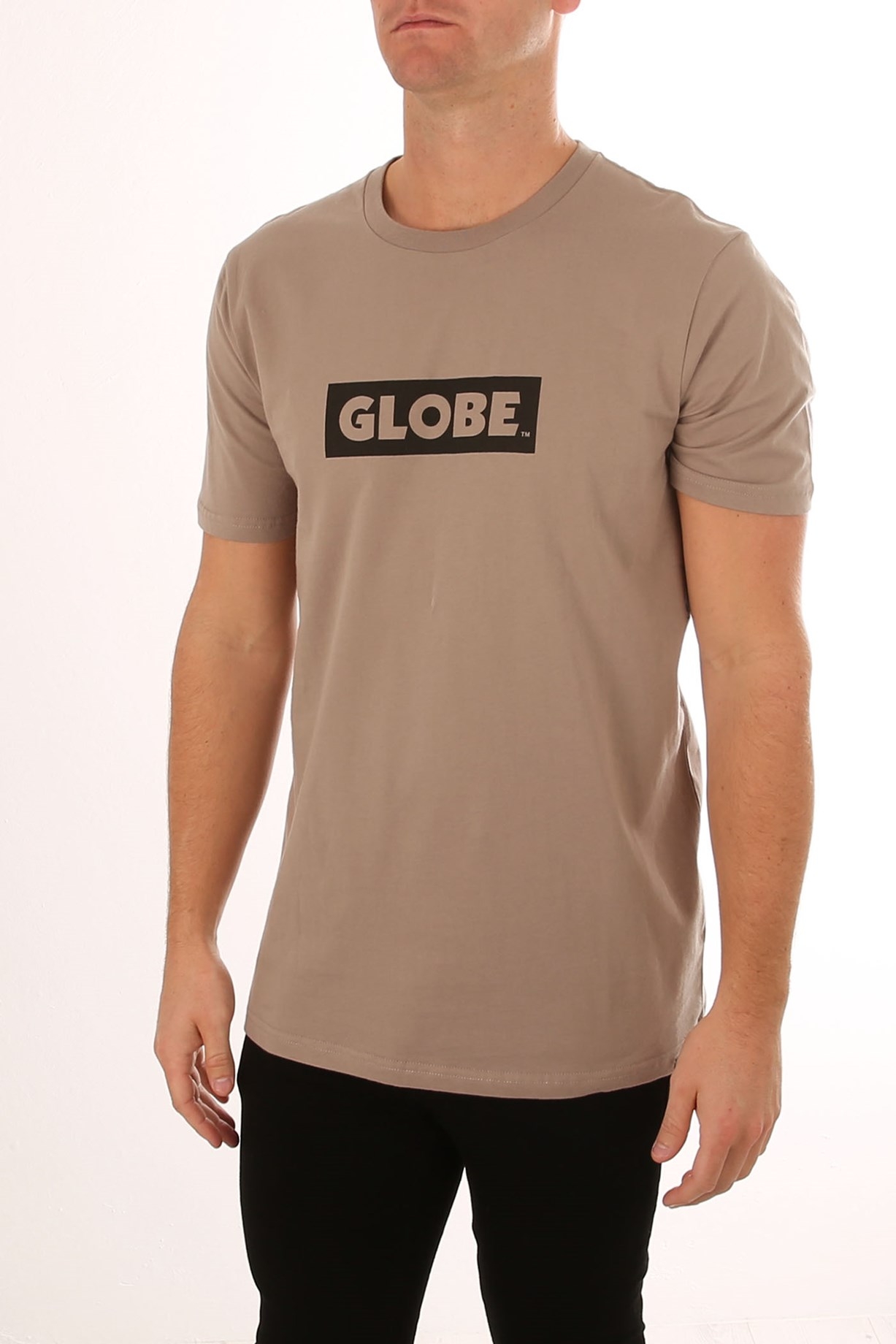 Box Tee- Sand