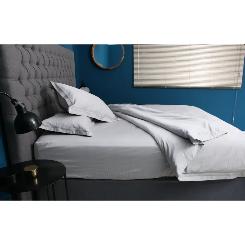 Silver (Colour reference - Pillowcases & duvet cover not included)