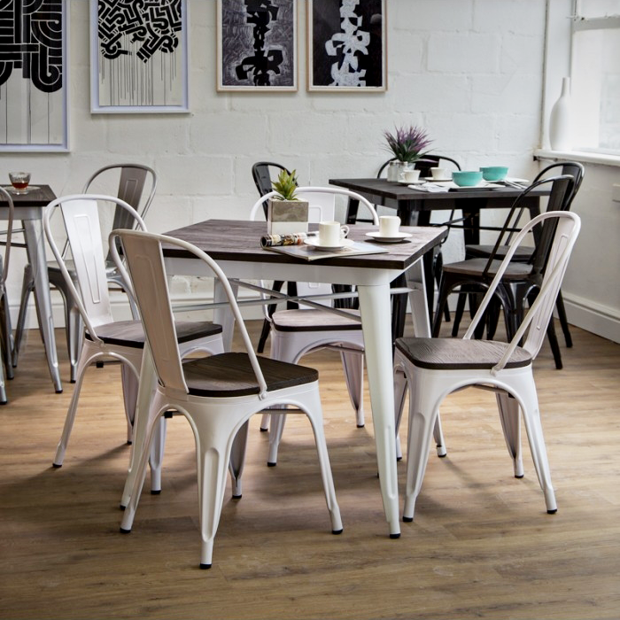 Ultra-Modern Metal Dining Table