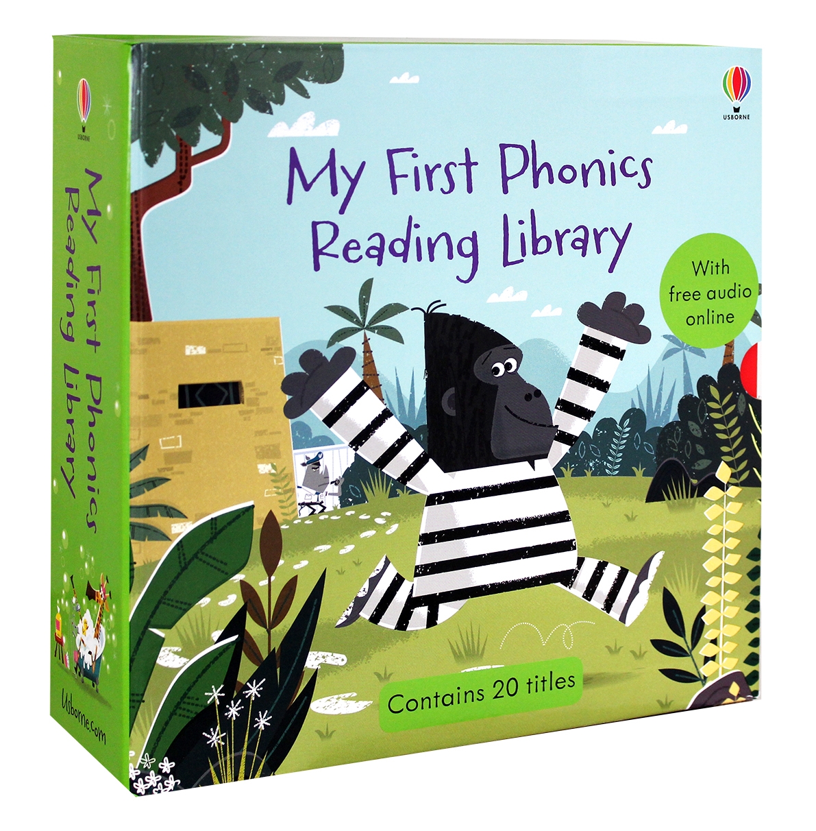 My First Phonics Reading Library (20 Books & Free Online Audio)