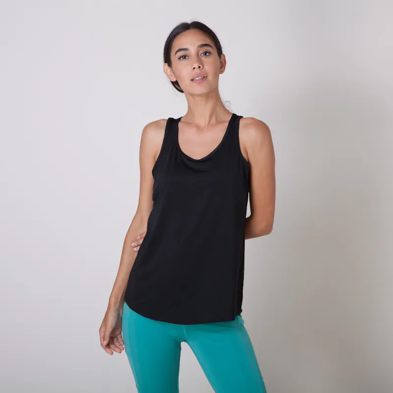 Black (Keyhole Open Back)