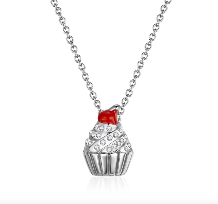 Rhodium-Tone Plated
