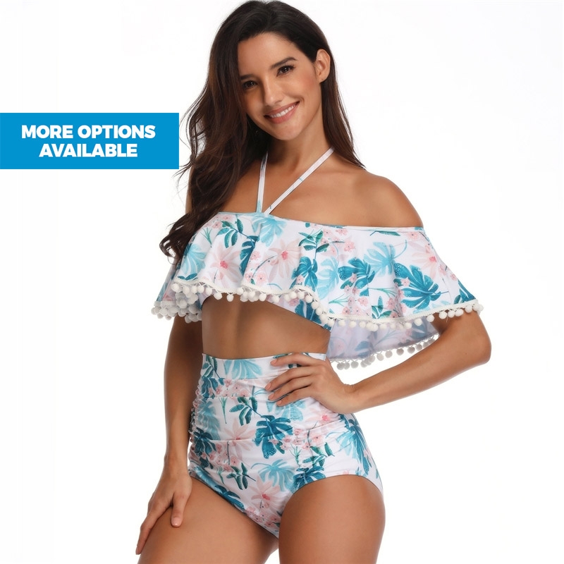 Ladies Patterned Swim Suits