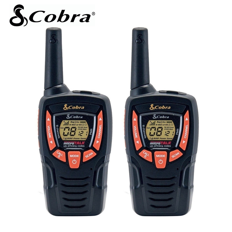 2-Pack of 2-Way Adventure Water Resistant Walkie Talkies (8Km Range)