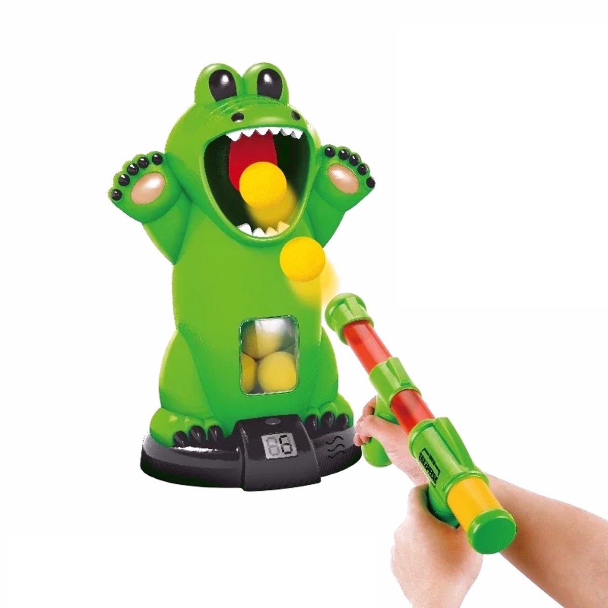 Crocodile Action Toy with Foam Gun