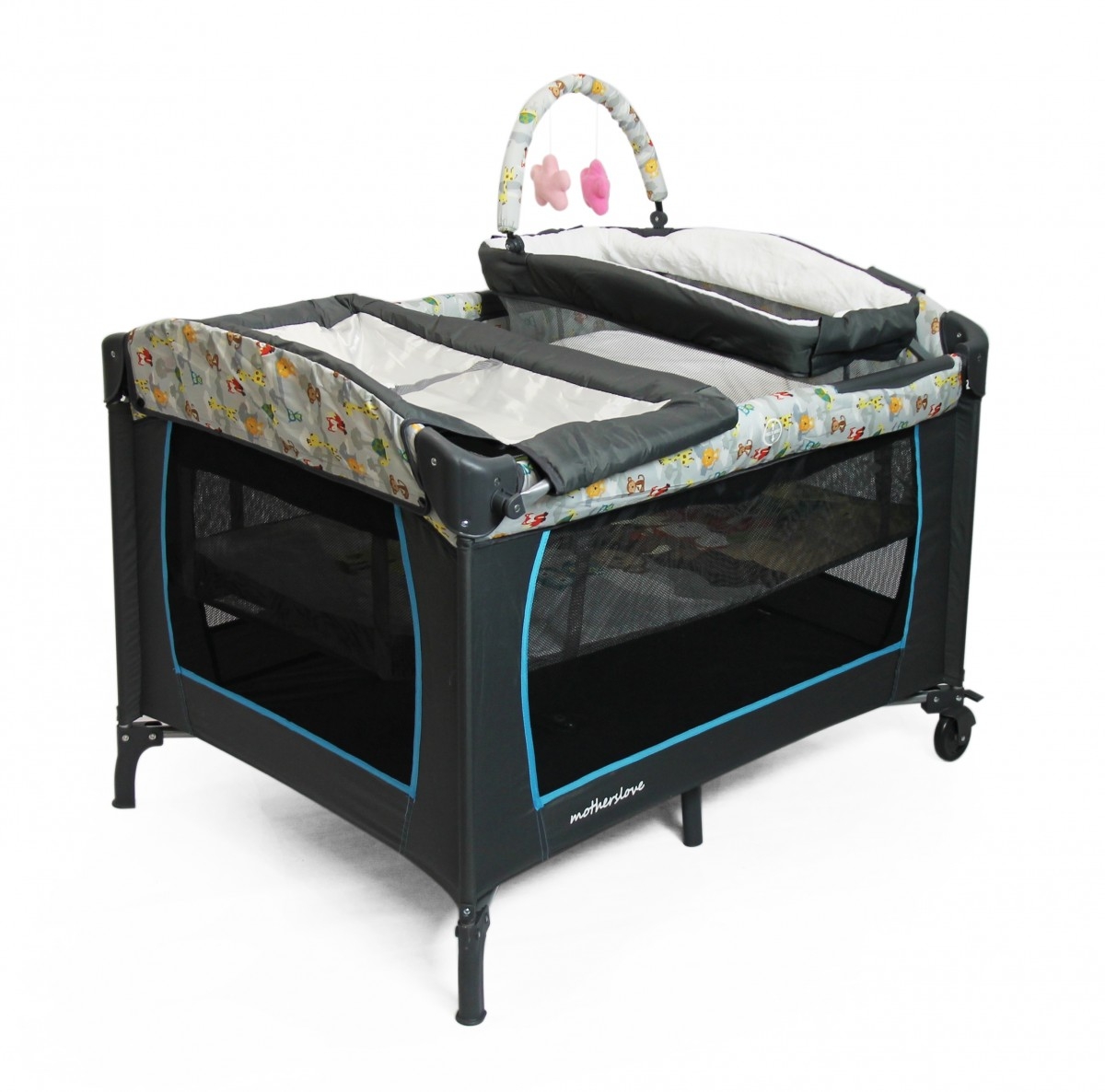 Camp Cot with Changing Station and Bassinet