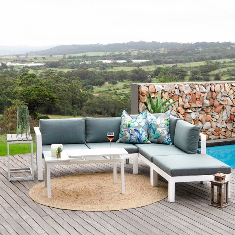 Corner Patio Lounge Set