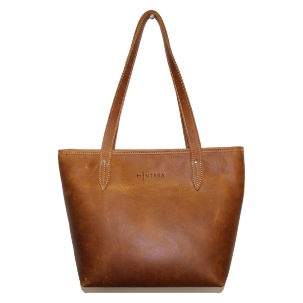 Little Luna Leather Shopper Bag