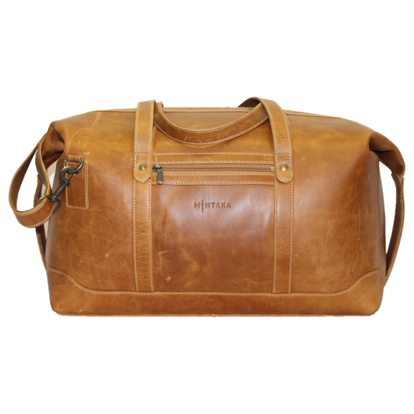 Steve Top Winged Leather Travel Bag