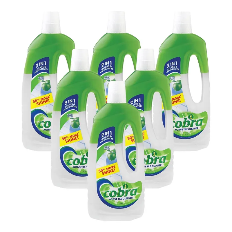 Pack of 6 Active Tile Cleaner (Crisp Apple)