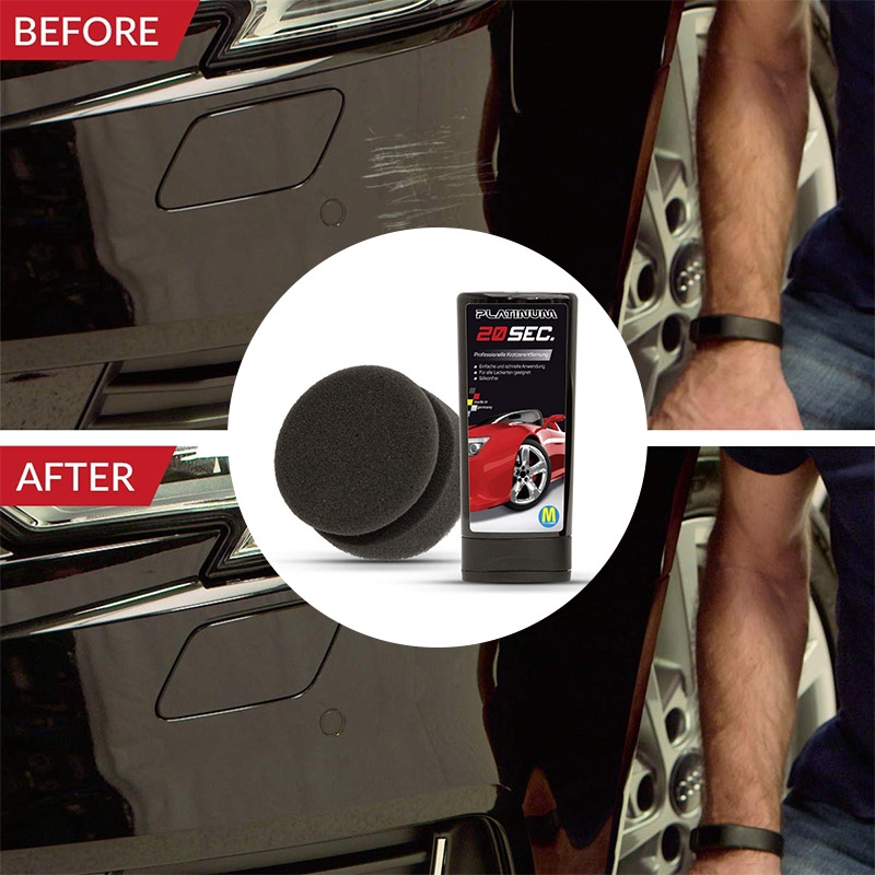 Pack of 2 Professional Scratch Remover Liquid with Sponge Kits (Made in Germany)