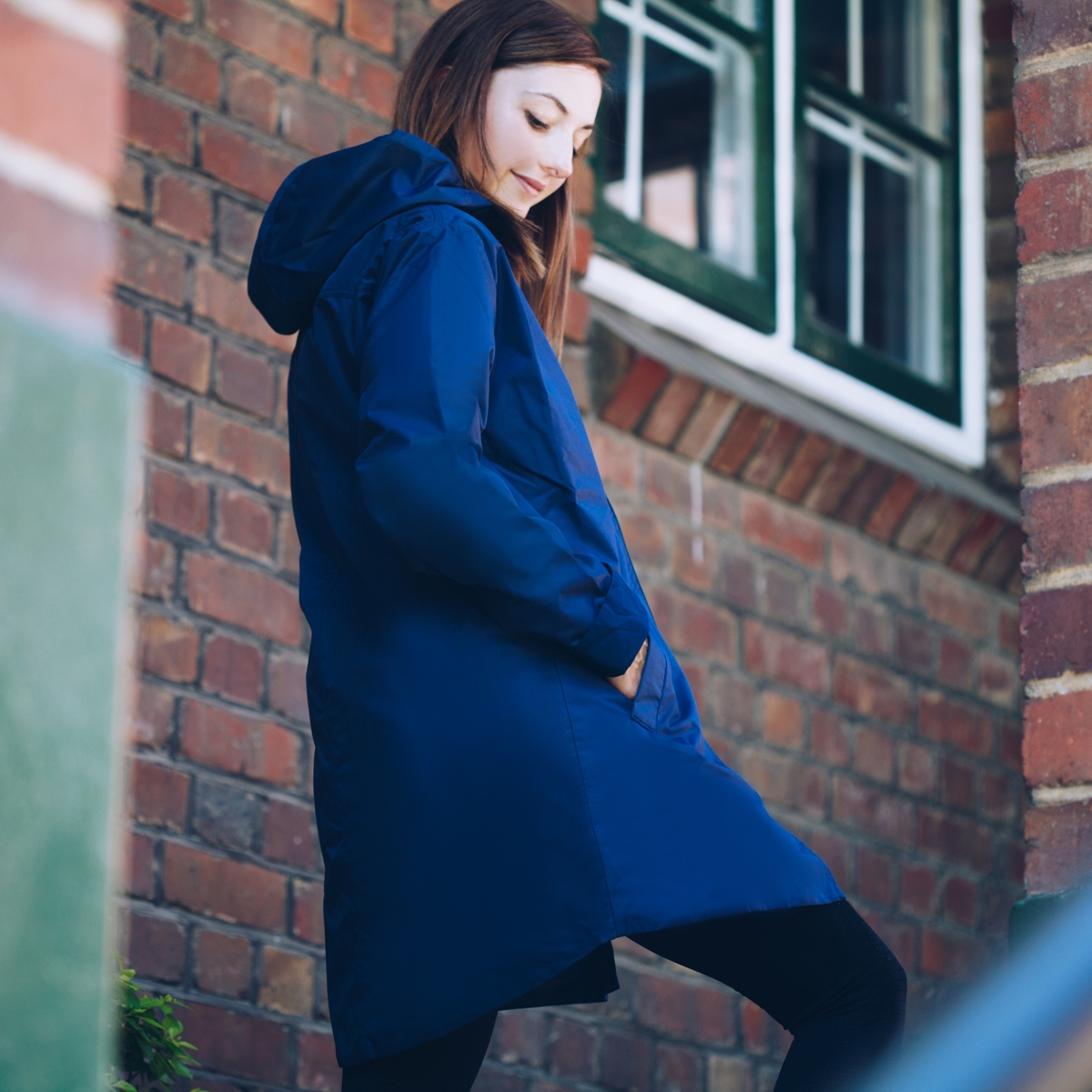 Ladies Co-Lab Long-Length Raincoats