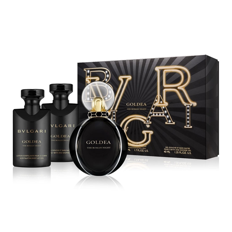 Goldea The Roman Night Ladies 50ml EDP+ 40 ml Shower Gel + 40 ml Body Lotion
