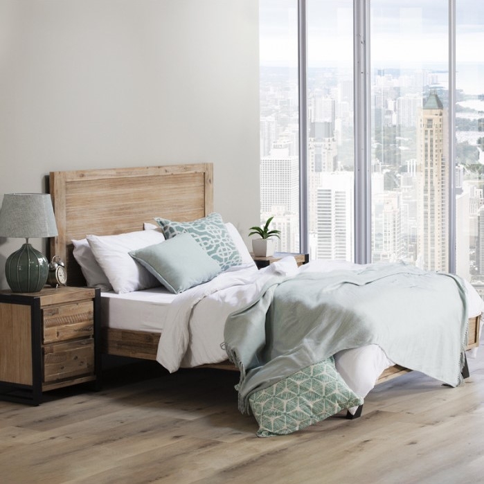 Bed Base with Headboard