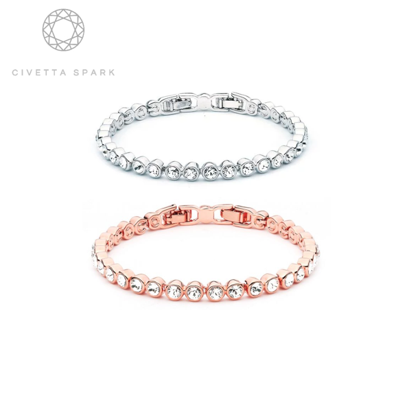 Swarovski Crystal Tennis Bracelet