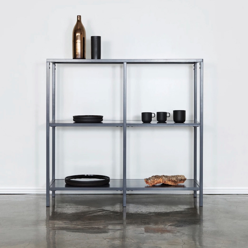 Pop Sugar Steel Standard Shelf in Carbon Grey