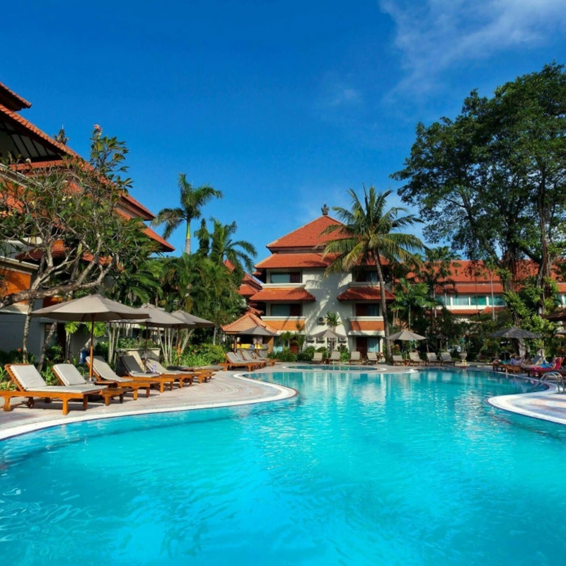 7-Nights Stay at 4* White Rose Hotel & Spa in Bali Including Return Flights, Return Transfers and Breakfast Daily per Person