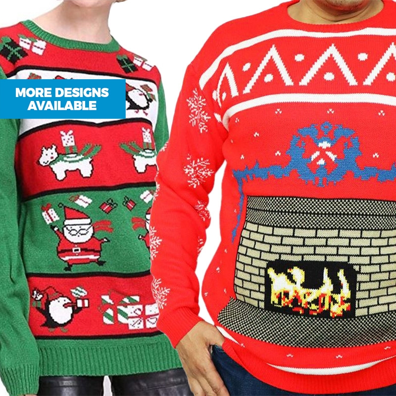 Knitted Christmas Jersey (More Options Available)