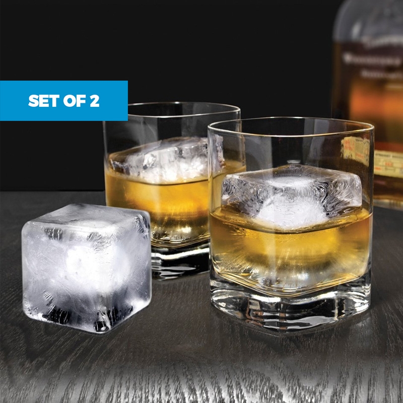 Set of 2 Colossal Ice Cube Molds