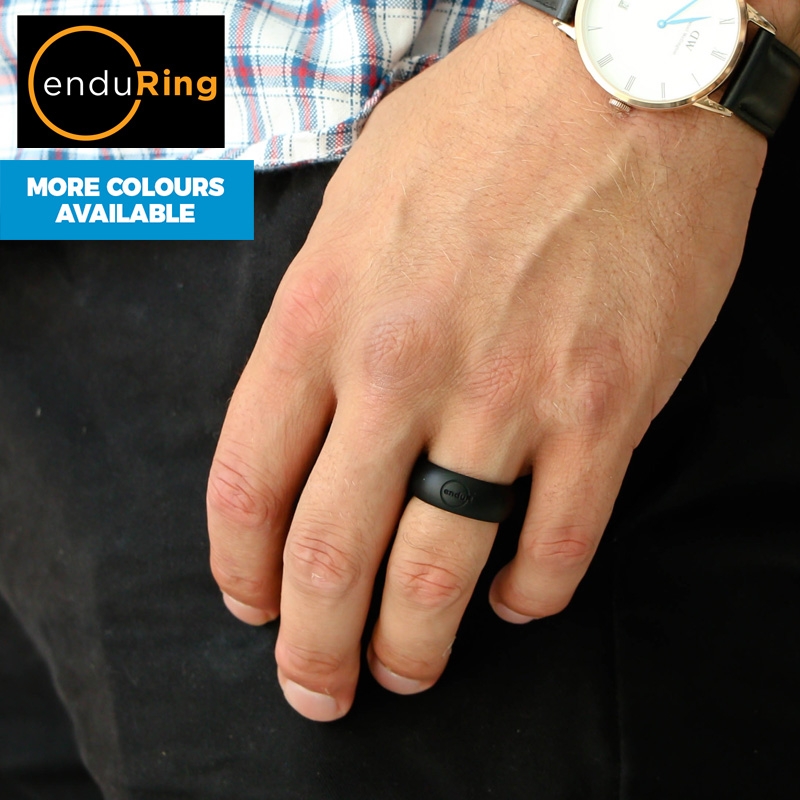 Pack of 3 Men's Silicone Rings