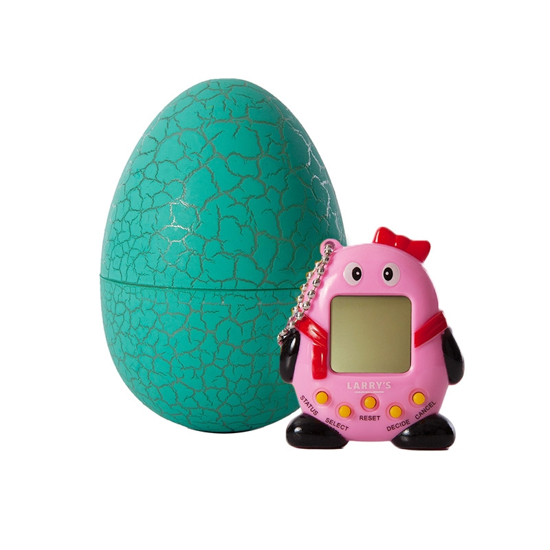 Pink Pet with Green Egg