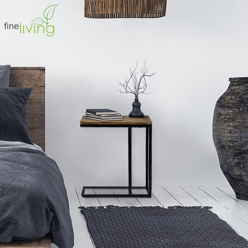 Industrial Oxford Side Table