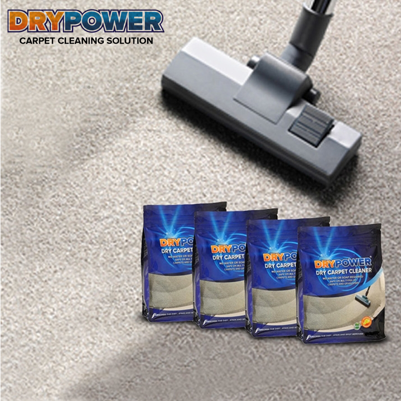 Pack of 4 500g Dry Carpet Cleaner