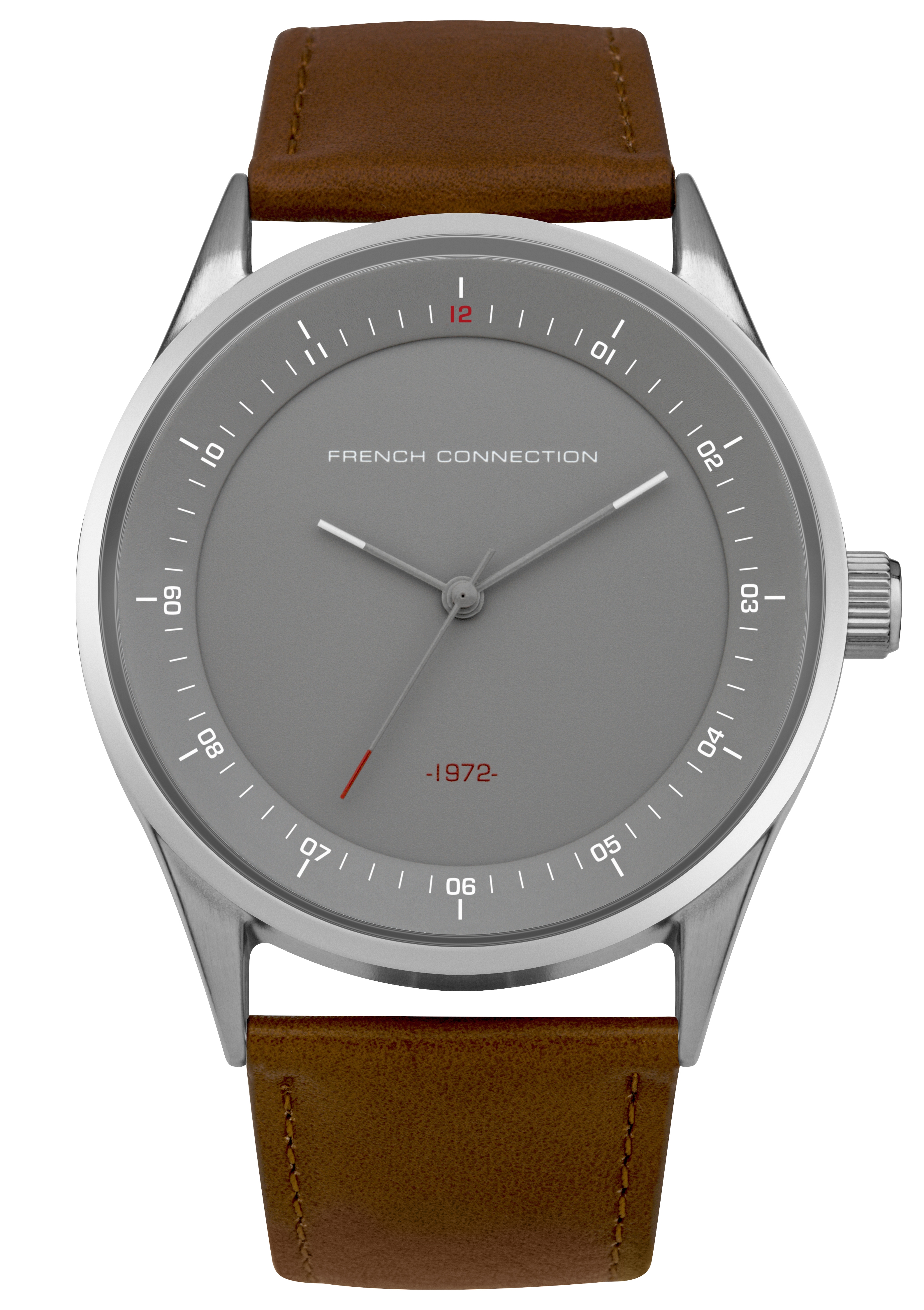 Men's Matte Grey Face Watch