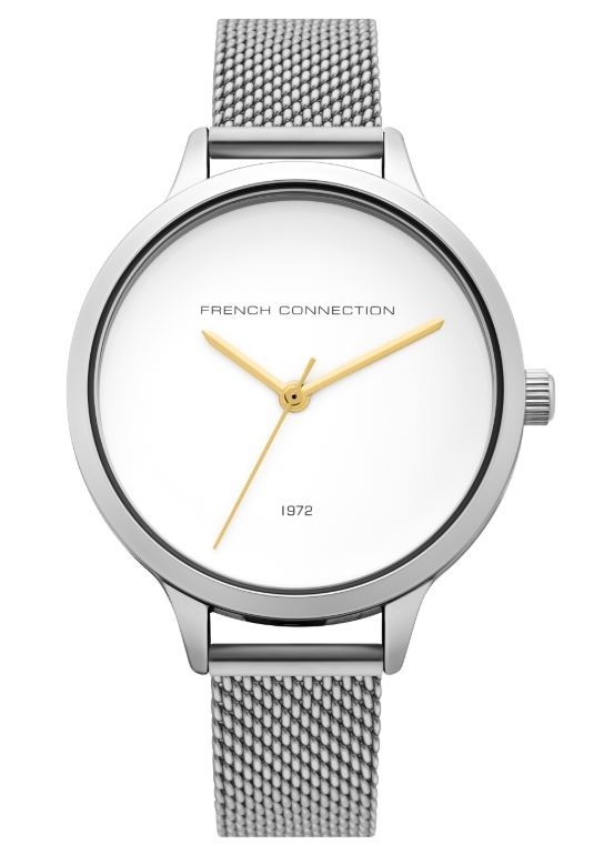 Ladies Silver Mesh Watch