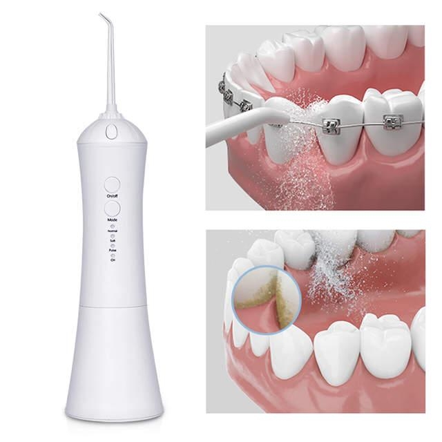 Portable Rechargeable Electric Teeth Cleaning Water Flosser