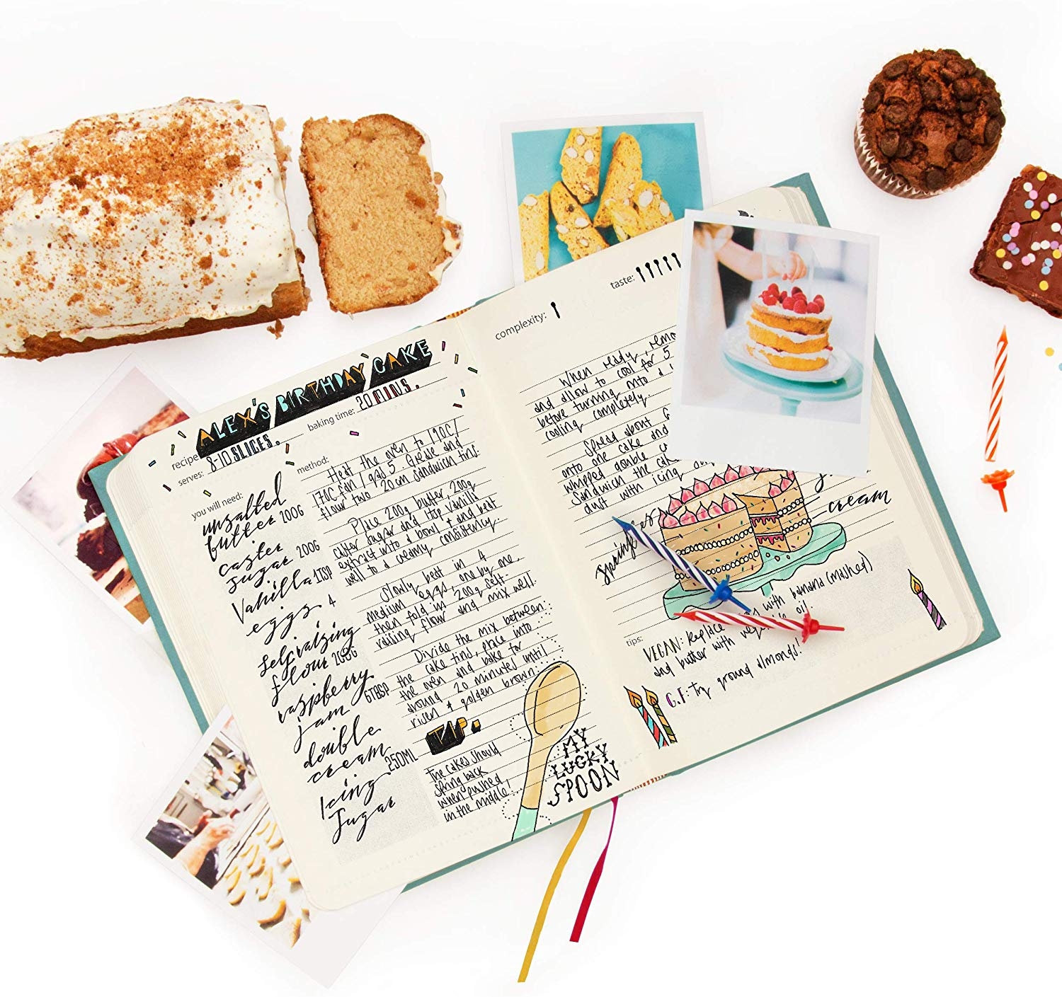 My Baking Recipe Book and Cooking Journal Record & Store Your Favourite Recipes