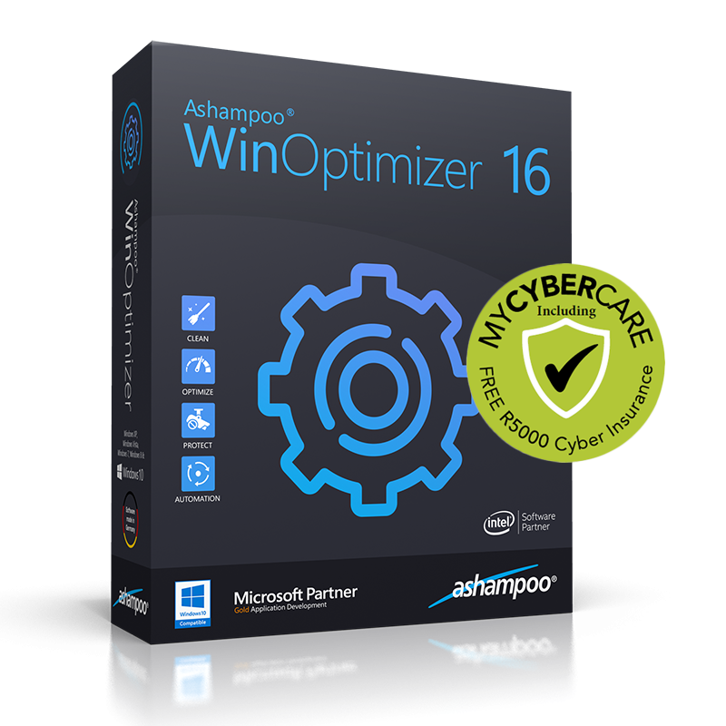 WinOptimizer 16 + MyCybercare R5000 Cyber Fraud Insurance (Voucher Redemption)