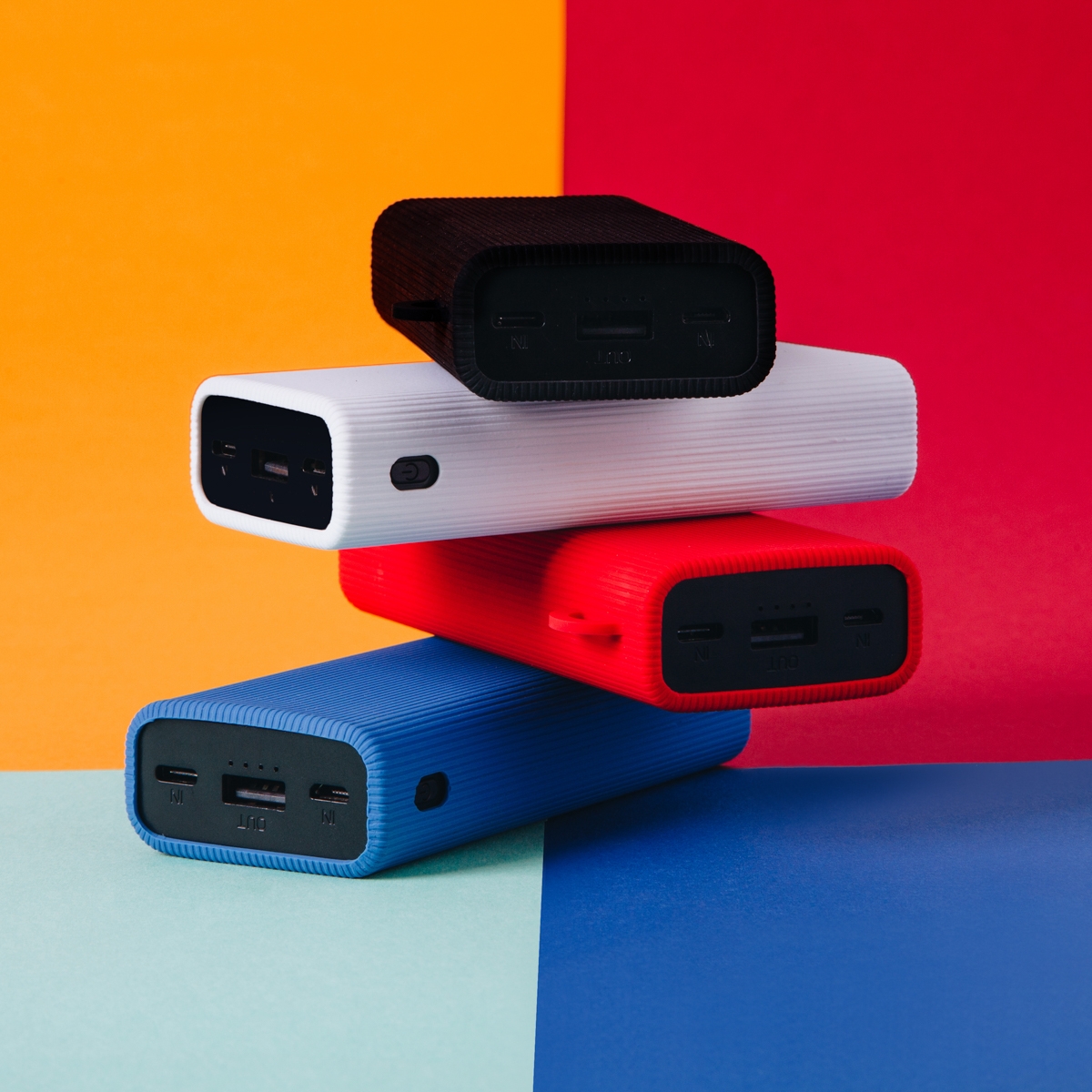 10000mAh Premium Rubberised Lithium-ion Power Bank