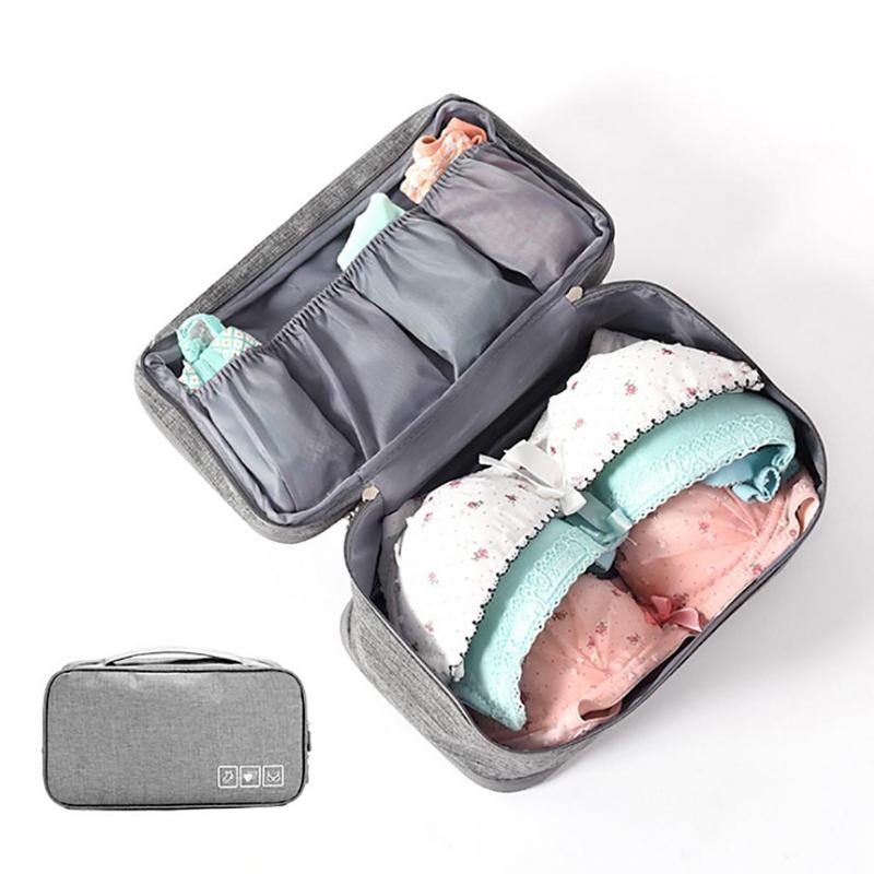Multi-compartment Underwear Travel Organiser