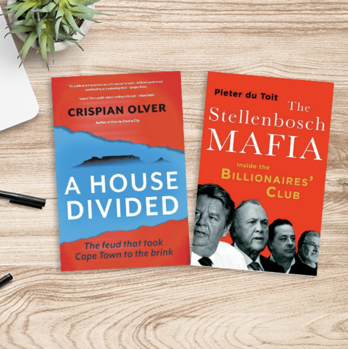 A House Divided and Stellenbosch Mafia Book Bundle
