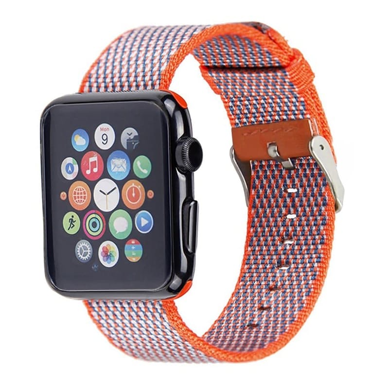 Orange. Please Note: Watch is not included.