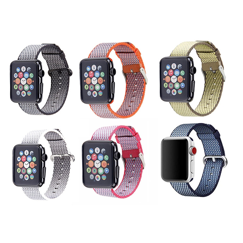 Woven Nylon Replacement Band for Apple Watch