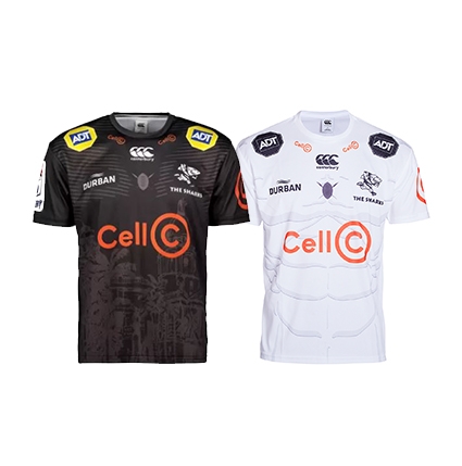 Men's or Ladies S'19 Official Sharks Home or Away Fan Tee