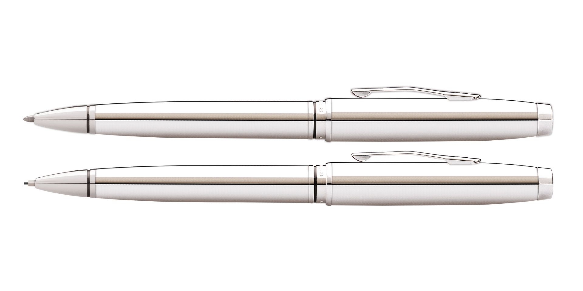 Coventry Polished Chrome Pen & Pencil Gift Set