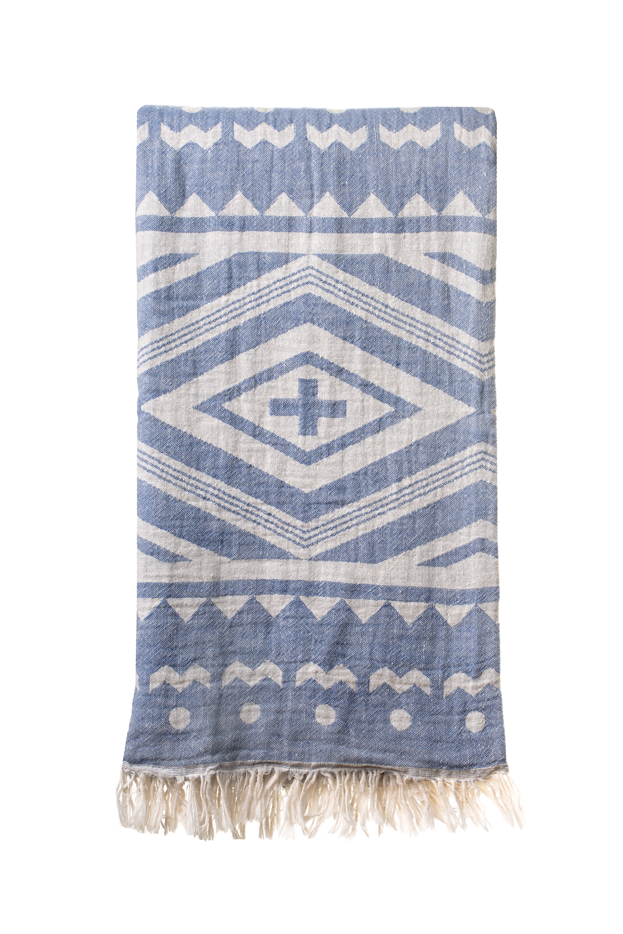 Aztec - Denim Blue
