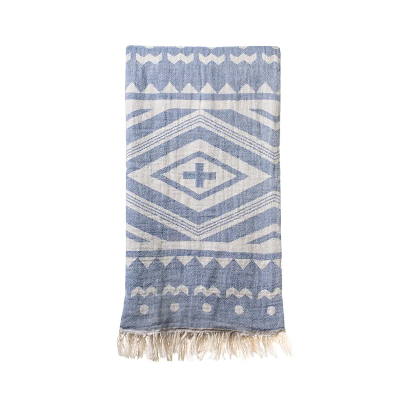 Aztec - Denim Blue