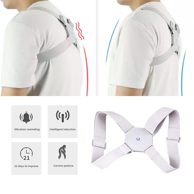 Vibrating and Angle Monitoring Posture Corrector Reminder
