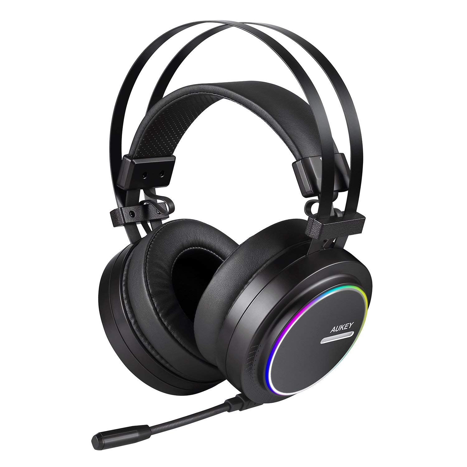 Virtual 7.1-Channel RGB Gaming Headset