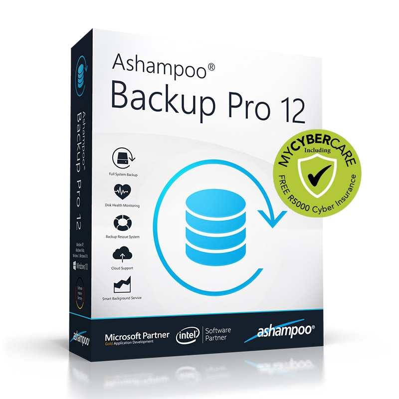 Backup Pro 12 + MyCybercare R5000 Cyber Fraud Insurance (Voucher Redemption)