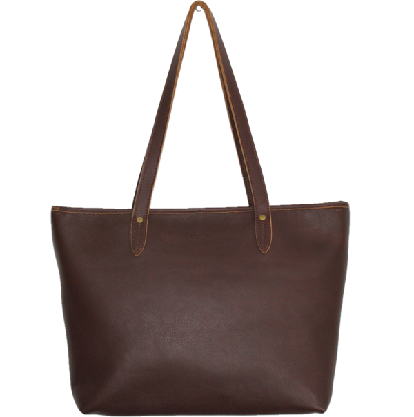 Luna Leather Shopper Bag