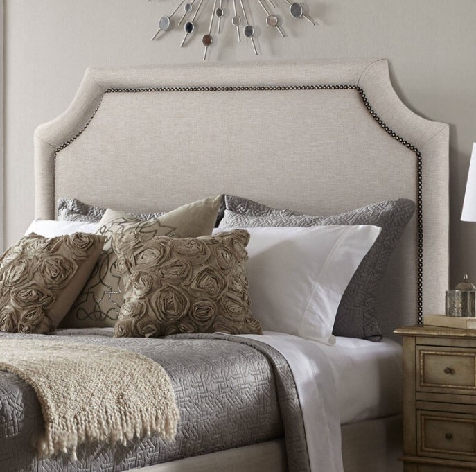 Classical Full-Length Fabric Headboard