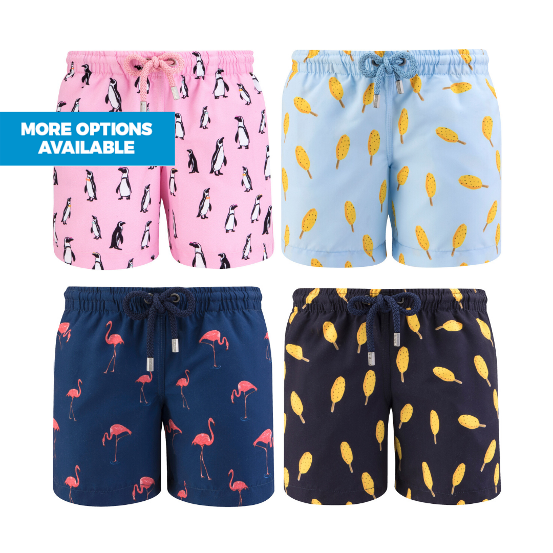 Kids Patterned Swim Shorts SS2020