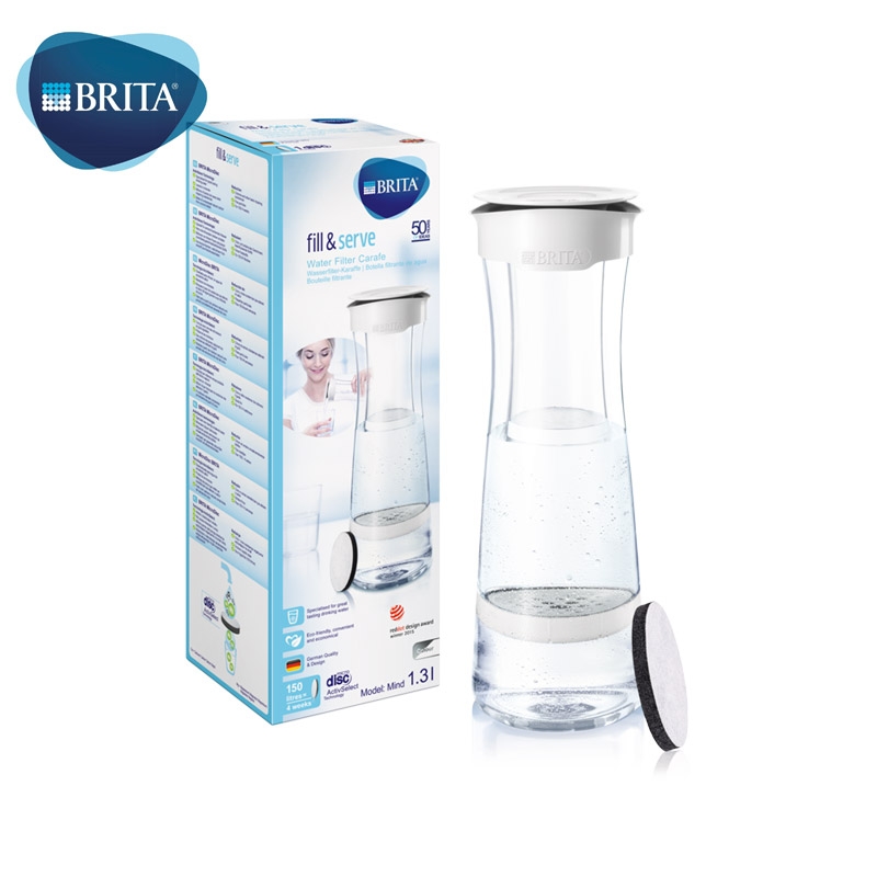 1.3L Fill and Serve Water Filter Carafe