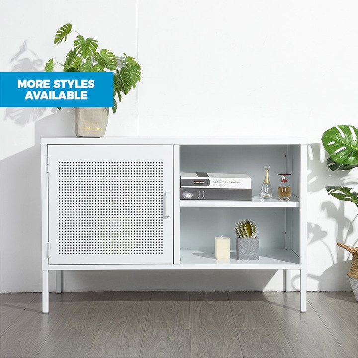 Contemporary Metal Storage Cabinet